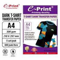 ราคา E-Print T-Shirt Transfer Paper Dark A4 / Eprint Transfer Paper Dark A4 (41004720631)