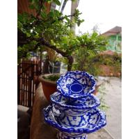 ราคา พานเซรามิค พานลายสัปปะรด พาน3นิ้ว พาน4นิ้ว พาน5นิ้ว (9747072046)