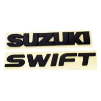 ราคา logo Suzuki swift matte black โลโก้ suzuki swift ดำด้าน 2 ชิ้น มีบริการเก็บปลายทาง (9033797818)
