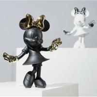 ราคา ที่เรียบง่ายทันสมัยการ์ตูนมินนี่ประติมากรรมเครื่องประดับสร้างสรรค์อินเทรนด์มือสํานักงานตุ๊กตาห้องนั่งเล่นห้องเด็ก โต๊ะ (42421385795)