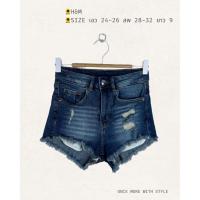 ราคา กางเกงยีนส์ขาสั้น H&M (A153) (43260771404)