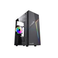 ราคา ATX CASE (NP) CUBIC FLARE RGB BLACK (28337333924)