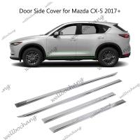 ราคา สําหรับ Mazda CX-5 CX5 2017-2021 รถประตูด้านข้างฝาครอบด้านนอก Chrome Moulding Trim 4 ชิ้น (28253882406)
