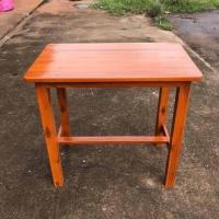 ราคา Sukthong@แพร่ C-11 โต๊ะทำงานไม้สักแท้ 50x80x75 สีสักน้ำทองเคลือบเงา (21531383577)