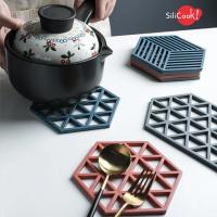 ราคา ซิลิคอน แผ่นรองหม้อที่รองแก้วแผ่นซิลิโคนกันลื่นฉนวนกันความร้อนทนความร้อน 230 องศาเซลเซียสเหมาะสําหรับหม้อความร้อนทั้งหมดและกระทะ (27550065563)