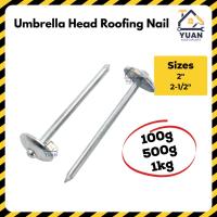 ราคา เล็บหัวแบน | เล็บนาโกะ | เล็บหัวโต|ตะปูตอกหัวร่ม | ตะปูร่ม | ตะปูหลังคา | ตะปูสังกะสี (41220706562)