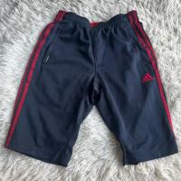 ราคา กางเกงกีฬา adidas สีกรมเข้มแถบแดงป้ายติดไซต์ s ของแท้100% (43452044735)