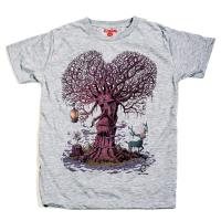 ราคา เสื้อยืด แขนสั้น แชปเตอร์วัน คาแรคเตอร์ ลาย ต้นไม้ ผ้านิ่ม / Tree Chapter One Character Soft T-Shirt (3070782448)