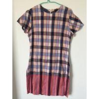 ราคา เดรสสั้นลายผ้าขาวม้า (16321280965)