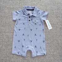 ราคา Carter’s รอมเปอร์คอปกสีฟ้า *3/6/9/12/18/24เดือน (25313335133)