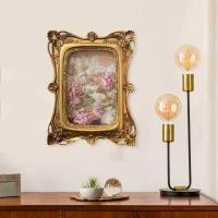 ราคา Vintage Picture Frames Wall Hanging Frame Photo Gallery Art Luxury Photo Frames for Hallway Dining Room Living Room Home (24524358223)