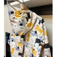 ราคา ชุดลูกรัก เสื้อกันฝน เสื้อกันฝนเด็กญี่ปุ่นเด็กชายและเด็กหญิงชุดกันฝนพิเศษสำหรับนักเรียนชั้นประถมศึกษา (41011352304)