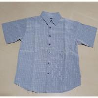 ราคา เสื้อเชิ้ตแขนสั้นสีฟ้า Van Heusen (25915143630)