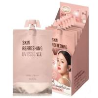 ราคา [ยกกล่องx6ซอง]Merrezca สกิน รีเฟรชชิ่ง ยูวี เอสเซนซ์ 5g.(6056) (19786877674)