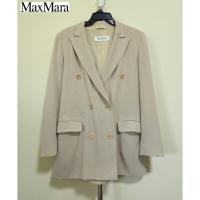 ราคา Max Mara เสื้อสูทผู้หญิง Made in Italy สีเบจ อก 39 นิ้ว มือสอง (28738771844)