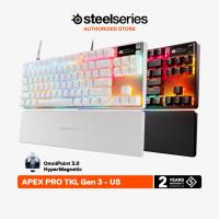 ราคา SteelSeries Apex Pro TKL Gen 3 Gaming Keyboard คีย์บอร์ดเกมมิ่ง สวิตช์ OmniPoint 3.0 HyperMagnetic (29512929704)