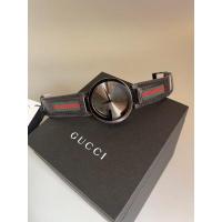 ราคา NewGucci Interlocking Watch สีดำสายหนัง หน้าปัด 42mm. สวย เรียบ หรู ราคาดีมากก (17840785564)