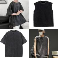 ราคา มาแรงเสื้อวินเทจOVERSIZE ฟอกสีพื้นไม่มีลาย ✅ผ้าคอตตอนฟอกแท้100% (19981650824)