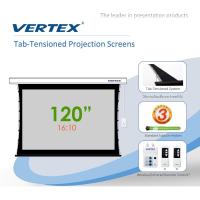 ราคา Vertex Tab Tension Motor Screen 120 นิ้ว 16:10 มีเชือกขึงตึงอยู่ด้านข้าง ช่วยให้ผ้าเรียบตึง จอโปรเจคเตอร์ projector (43709402443)