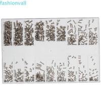 ราคา FASHIONVALL สกรูขนาดเล็ก, M1.2 / M1.4 / M2.0 สแตนเลสสตีลมินิสกรู Assortment Kit, ซ่อมแว่นกันแดดสกรูสีดํา 18 ชนิด Micro Screws Set แว่นกันแดด (42362316188)