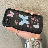 ราคา เคสสำหรับ iPhone 6 Plus 6s Plus 7 Plus 8 Plus SE 2020 เคสฝาครอบป้องกันป้องกันการตกเคสซิลิโคนซิลิโคนโทรศัพท์รูปผีเสื้อ (27812716958)