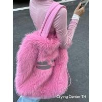 ราคา CryingCenter กระเป๋าผ้าสะพายข้าง Big Pink Brother Bag (25958500316)