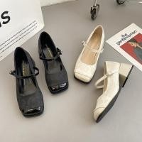 ราคา Mary Jane รองเท้าส้นสูงสไตล์ Chanel สำหรับฤดูใบไม้ผลิและฤดูร้อน ดีไซน์หรูหรา เหมาะสำหรับงานปาร์ตี้และแฟชั่น รหัส: YH36 (42006608024)