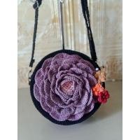 ราคา Mawar กระเป๋าสะพายลายดอกกุหลาบ (27054032586)