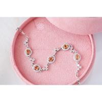 ราคา Rosen'marry/ข้อมือพลอยบุษราคัมแท้ พลอยดิบ ตัวเรือนเงินแท้925 พลอยแท้เสริมดวง , ของขวัญ , ข้อมือพลอยแท้ RB053 (23556278784)