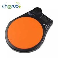 ราคา Cherub DP950 Little Angel Dumb Drum Mat Rack Drum Practice Drum Metronome Speed Drum Machine Rhythm Coach (42772713904)