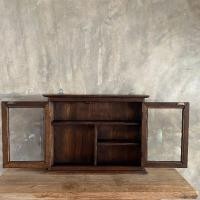 ราคา ตู้ไม้สัก ตู้ยาไม้สัก ตู้ยาสามัญประจำบ้าน ขนาด ลึก10 x ยาว50 x สูง40cm ใบละ 950฿ (16012735759)