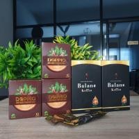 ราคา บาลานซ์คอฟฟี่และดํอปบิโอ้ Balanskoffie&Doppio สูตรฟื้นฟู/เบาหวาน/ความดัน (ชุด 2 เดือน) เก็บปลายทาง (22342891066)