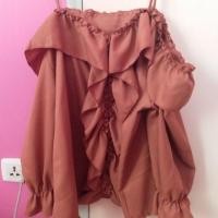 ราคา เสื้อเปิดไหล่สาวอวบอ้วน อก42-60 (2108444011)