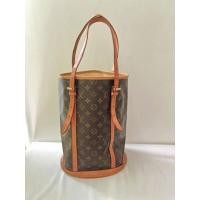 ราคา กระเป๋าหลุยส์วิตตองมือสองแท้ถัง Louis Vuitton bucket gm monogram (13975299439)