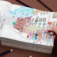 ราคา ◑Secret Garden หนังสือวาดภาพเด็กผู้ใหญ่ Decompression สมุดระบายสีสมุดระบายสีนักเรียนชั้นประถมศึกษาสมุดระบายสีสมุดระบายสี (18532224123)