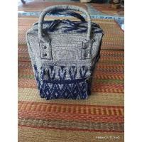 ราคา กระเป๋าเป้ผ้าฝ้ายย้อมคราม (7976912772)