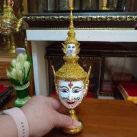 ราคา เศียรครู​ พระพรหม​ ขนาดบูชา กว้าง 3.8 นิ้ว สูงรวมฐาน 10 นิ้ว งานพรีเมี่ยม เนื้อเรซิ่น ปิดทองเค พร้อมฐานปิดทอง เศียรเทพ (6904977895)