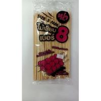 ราคา ไม้เสียบลูกชิ้นอนามัย 6 นิ้ว 7 นิ้ว 8 นิ้ว 9 นิ้ว (16687775292)