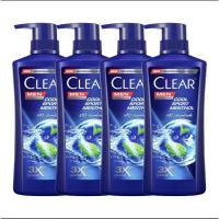 ราคา เคลียร์ เมน แชมพูขจัดรังแค คูล สปอร์ต เมนทอล 370 มล. X แพ็ค 4 ขวด CLEAR MEN SHAMPOO COOL SPORT370ML.TWINPACK (29838179914)