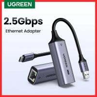 ราคา UGREEN อะแดปเตอร์ USB Ethernet RJ45 การ์ดเครือข่าย 2.5G สําหรับอุปกรณ์เสริมคอมพิวเตอร์อะแดปเตอร์อินเทอร์เน็ต (40956473027)
