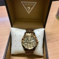 ราคา นาฬิกา GUESS แท้ รุ่น Animal Print Stainless Steel Ladies Watch U0001 (2342734971)