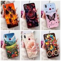 ราคา เคส Vivo Y11 2019 Vivo 1906 Clear Aesthetic แมวน่ารักแฟชั่นดอกไม้ทาสีฝาหลัง Y11 2019 Vivo เคสโทรศัพท์ (28436192793)