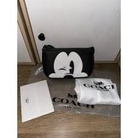 ราคา Coach nolita mickey FO แบบใช้แล้วทิ้งเหมือนใหม่ฟรีกระเป๋าสตางค์น่ารัก (26209492867)