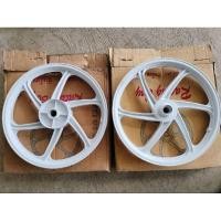 ราคา ล้อเเม็กเวฟ100,125 หน้าดิส,หลังดรัม racing boy ขอบ17"ของใหม่เก่าเก็บ (23978076155)