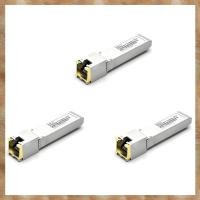 ราคา [KYG] 3X SFP+ โมดูล RJ45 สวิทช์ GBIC 10G Connector SFP สายทองแดง SFP 10G พอร์ตไฟฟ้าโมดูลออปติคัลพอร์ตอีเธอร์เน็ต (44364272664)