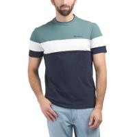 ราคา [สหรัฐอเมริกาผลิตภัณฑ์] เสื้อยืด BEN & SHERMAN MENS ROUND-NECKLACE SHORT-SLEEVE (40158835301)