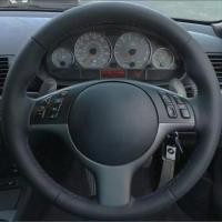 ราคา พวงมาลัยรถที่กําหนดเองหนังเทียมสําหรับ BMW M Sport E46 330i 330Ci E39 540i 525i 530i M3 E46 รถ Accessoriesauto อะไหล่ตกแต่งรถ (44061321870)