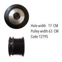 ราคา พู่เลย์ มู่เล่ย์ไดชาร์จ มิตซูบิชิ -ฮอนด้า-7PK(แท้) Alternator Decoupler Pulley Mitsubishi Honda (19237579961)