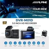 ราคา (รุ่นใหม่) ALPINE รุ่น DVR-M01D ภาพชัดระดับ2K กล้องบันทึกหน้า-หลังติดรถยนต์ หน้าจอ3นิ้ว ตอนกลางคืนภาพคมชัด แท้100% (25077444532)