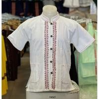 ราคา ✔ใช้โค๊ตลด100- เสื้อผ้าไทยพื้นเมืองเสื้อผ้าฝ้าย (1371152363)